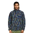 Climbing Trees Ikat / New Navy