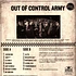 Out Of Control Army - From Mexico Black Vinyl Edition