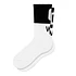 WIP Socks (White / Black)
