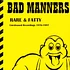 Bad Manners - Rare And Fatty Red Vinyl Edition