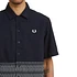Fred Perry - Knitted Panel Revere Collar Shirt