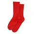 Women Classic Organic Sock (Scarlet Red)