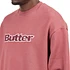 Butter Goods - Cord Logo Crewneck Sweatshirt