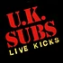 UK Subs - Live Kicks Orange Vinyl Edition