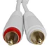 UDG - Ultimate Audio Cable Set RCA - RCA White Straight 3m