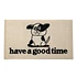 have a good time - Doggie Side Logo Door Mat