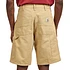 Carhartt WIP - Single Knee Short "Dearborn" Canvas, 12 oz