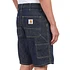 Carhartt WIP - Single Knee Short "Smith" Denim, 13.5 oz