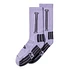 Column Socks (Lilac)