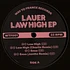 Lauer - Law High EP