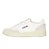 Autry Medalist Low (White / White)