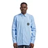 Lacoste - Striped Button Collar Badge Shirt