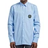 Lacoste - Striped Button Collar Badge Shirt