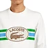 Lacoste - Monogram Print Fleece Sweatshirt