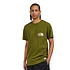 Berkeley California Pocket Tee (Forest Olive)