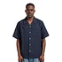 Carsten Relaxed Dobby Check Shirt (Dark Navy)