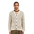 Beams Plus - Cardigan Argyle Mesh