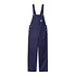 W' Bib Overall Straight "Hubbard" Canvas, 9 oz (Aura Rinsed)