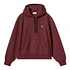 W' Hooded American Script Sweat (Malbec)