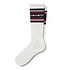 Connors Socks (Ash Heather / Air Force Blue / Scarlet)