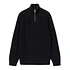 Marlon Half Zip Sweater (Dark Navy)