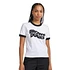 W' S/S Brown Ducks Ringer T-Shirt (White / Black)