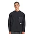 Heavy Cotton Pocket LS T (Black)