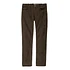 Organic Cotton Corduroy Jeans - Regenerative (Dark Walnut)