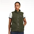 Retro Pile Vest (Pine Needle Green)