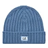 Merino Wool Logo Beanie (Flint Stone)