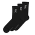 Logo Sock 3-Pack (Black)