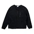 Fleece Cardigan Zip-Up (Black)