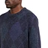 thisisneverthat - Mohair Argyle Knit Sweater