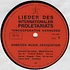 Arbeiter-Musik-Assoziation Hannover - Lieder Des Internationalen Proletariats