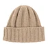 Cashmere Rib Watch Cap (Camel)