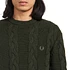 Fred Perry - Chunky Cable Knit Jumper