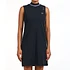 Fred Perry x Amy Winehouse Foundation - Metallic Tipped Mock Neck Dress