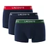 Logo Waist Trunks (Pack of 3) (Navy Blue / Green / Red / Navy)