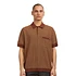 Rocky Knit Polo SS (Oak Buff)