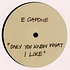 Eddie Capone's Treatment - Only You Know What I Like