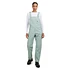 W' Bib Overall Straight "Dearborn" Canvas, 12 oz (Frosted Green Rinsed)