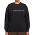 Carhartt WIP - W' Rivet Script Sweat