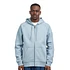 Hooded Chase Jacket (Frosted Blue / Gold)