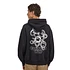 Hooded Charm Link Sweat (Black / Silver Stone Washed)