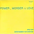 Power, Wonder & Love - Afro Acid / Entertainment For Everyone