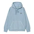 Hooded Nelson Sweat (Clay Blue Garment Dyed)