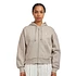 W' Hooded Casey Jacket (Dusky Beige / Silver)