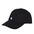 W' Madison Logo Cap (Black / White)