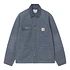 Michigan Coat "Dearborn" Canvas, 12 oz (Dusky Blue / Dusky Blue Stone Canvas)