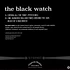 The Black Watch - Crying All The Time! / One Hundred Million Times Around The Sun And Much Of A Muchness